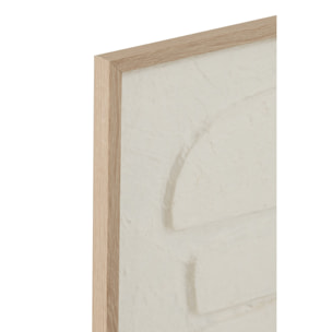 J-Line tableau Cellules - papier - blanc - 2 pièces