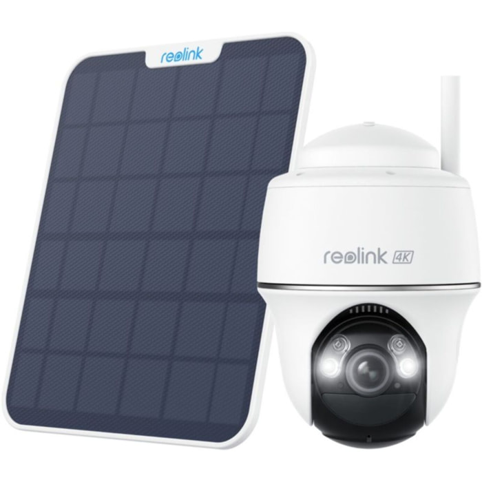 Caméra de surveillance REOLINK B440 + panneau solaire