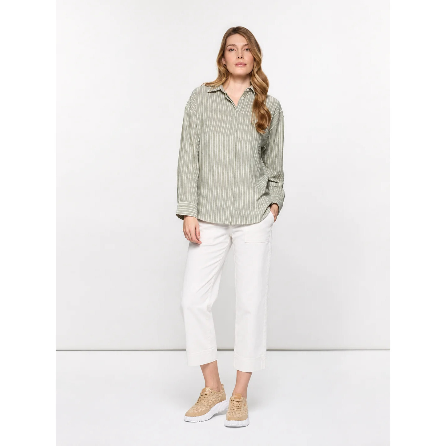 Blusa Manga Larga Verde - Bitania