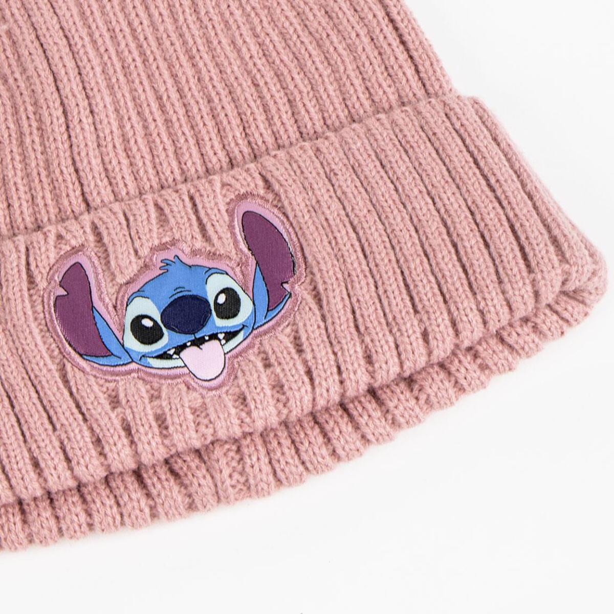 Set gorro y guantes infantil unisex "Stitch"