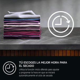 AEG Secadora con Bomba de Calor Serie 8000 AbsoluteCare® de 9 kg TR819OBOB
