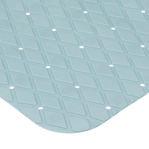 Tapis anti-dérapant 75x35cm Bleu artic Colorama