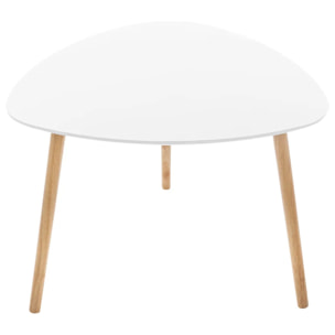 Tables gigognes "Mileo" blanc