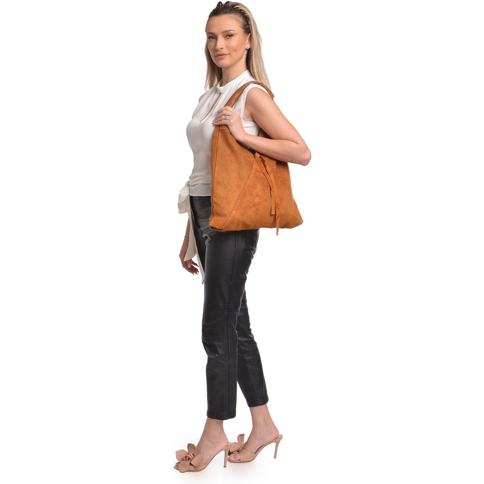 Shopper Anna Luchini Cammello