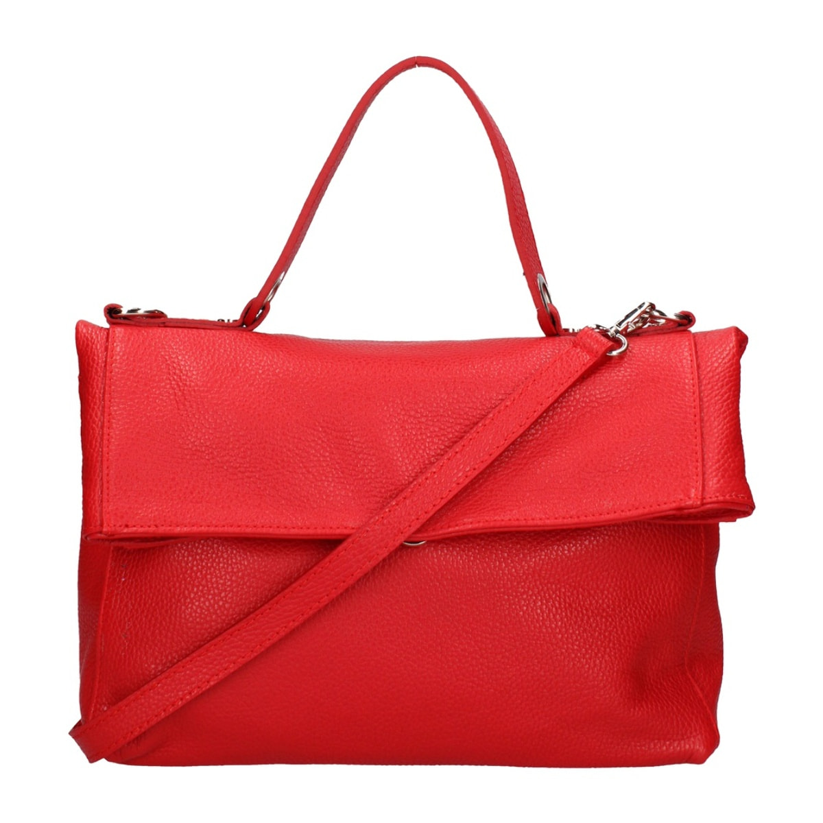 Borsa a spalla da donna - Modello False - Vera pelle - 34.0 x 21.0 x 12.0 cm