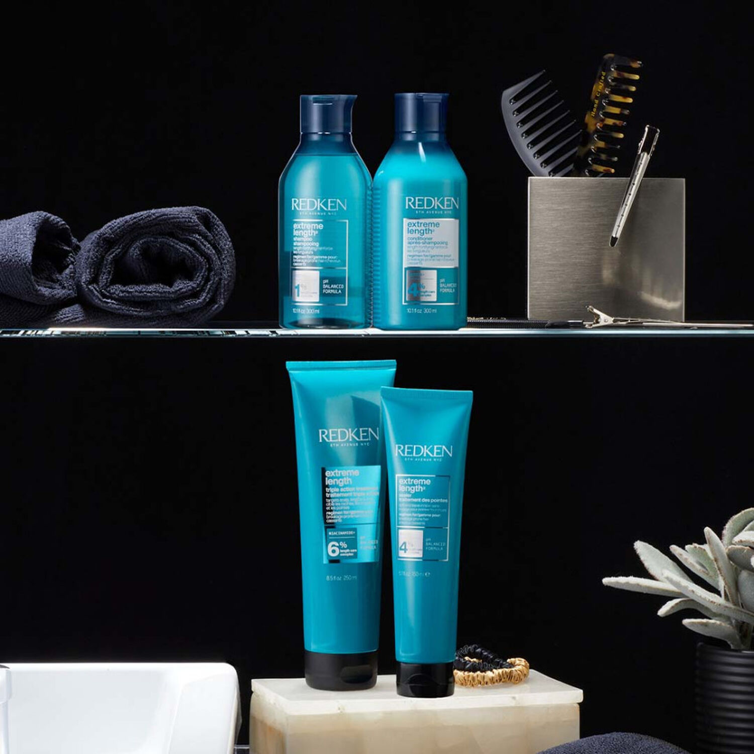 Extreme Length - Shampoing Fortifiant Pour Cheveux A La Recherche De Longueur