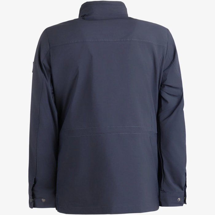 Giacca Esercito con zip blu uomo