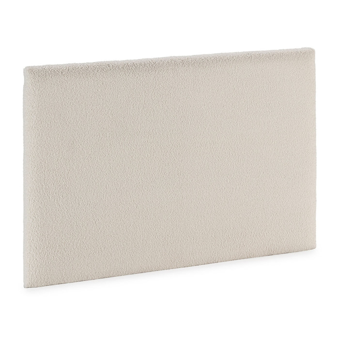 Cabecero Niebla 90x60 cm tela borreguito Beige