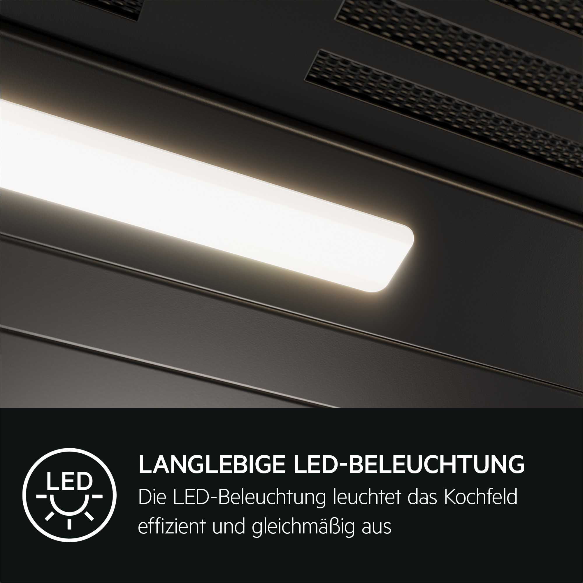 AEG Campana de diseño vertical Serie 7000 SilenceTech de 90 cm GV77D91SB