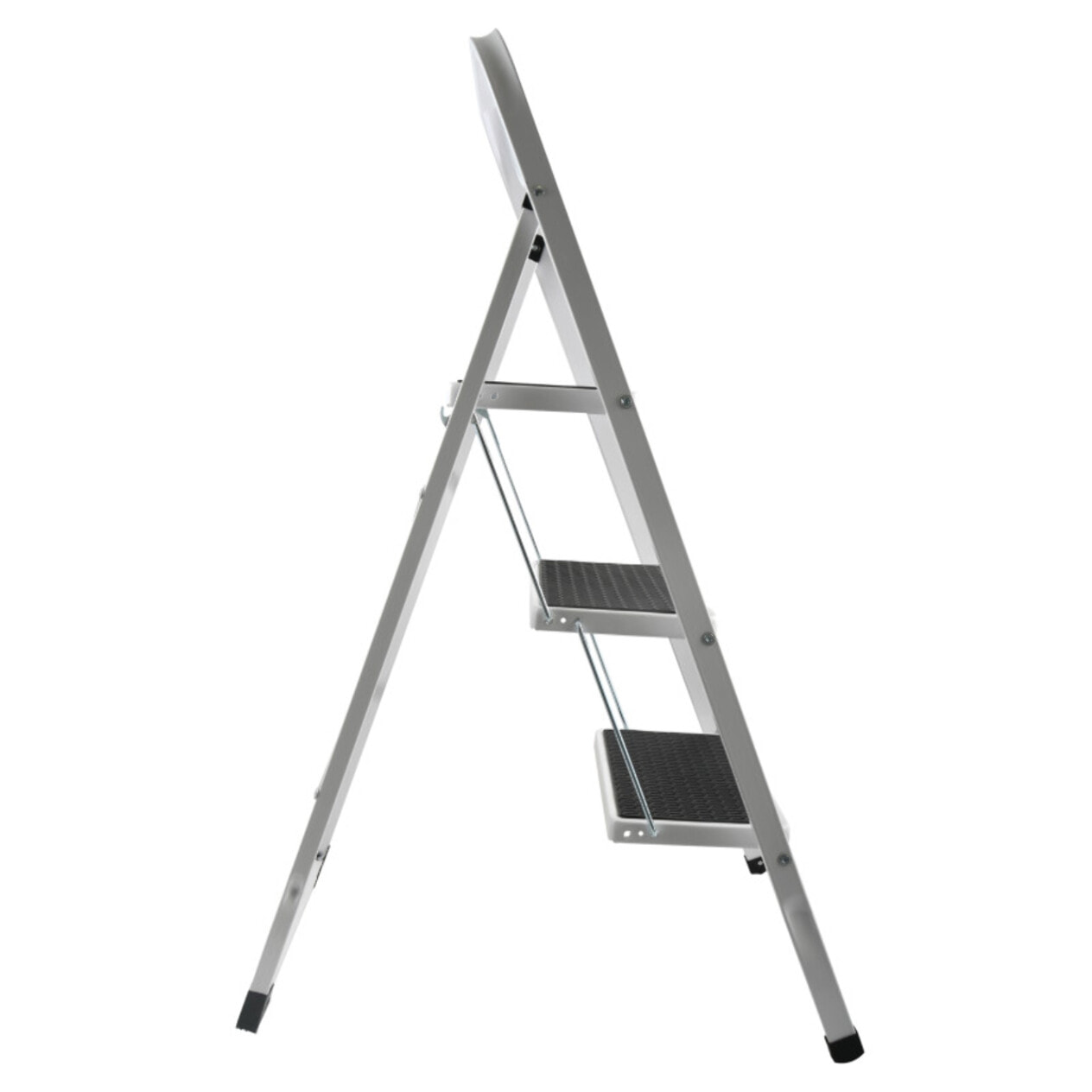 Escabeau 3 Marches pliant en Acier Max 150kg (46x71x105cm) MSV
