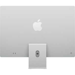 Ordinateur Apple IMAC 24" Ecran Retina 4,5K Puce M4 CPU 8 / GPU 8 coeurs Mémoire RAM 16Go Stockage 256Go SSD Argent