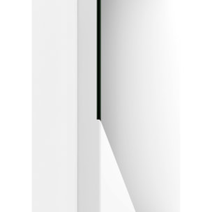 Espejo ovalado Aire haya blanco 90x30x2 cm