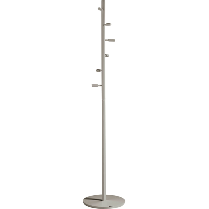 Perchero Espiral madera haya arena 182x37x37 cm