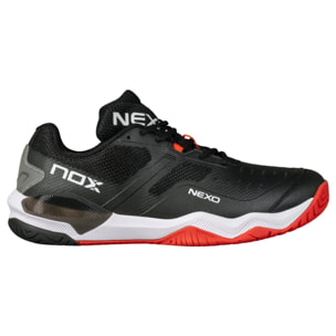 Zapatillas de Pickleball LUX NEXO Negro/Rojo Lava
