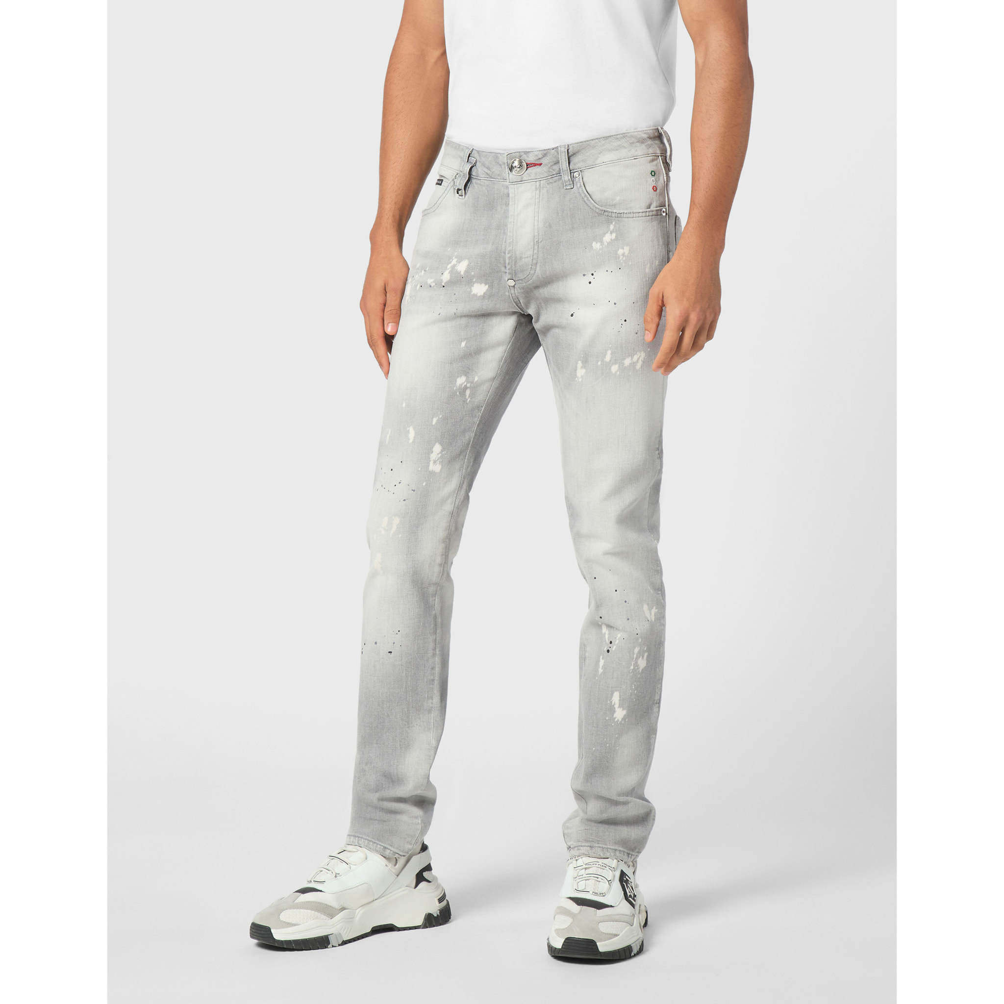 PHILIPP PLEIN Jeans Straight Cut RACING