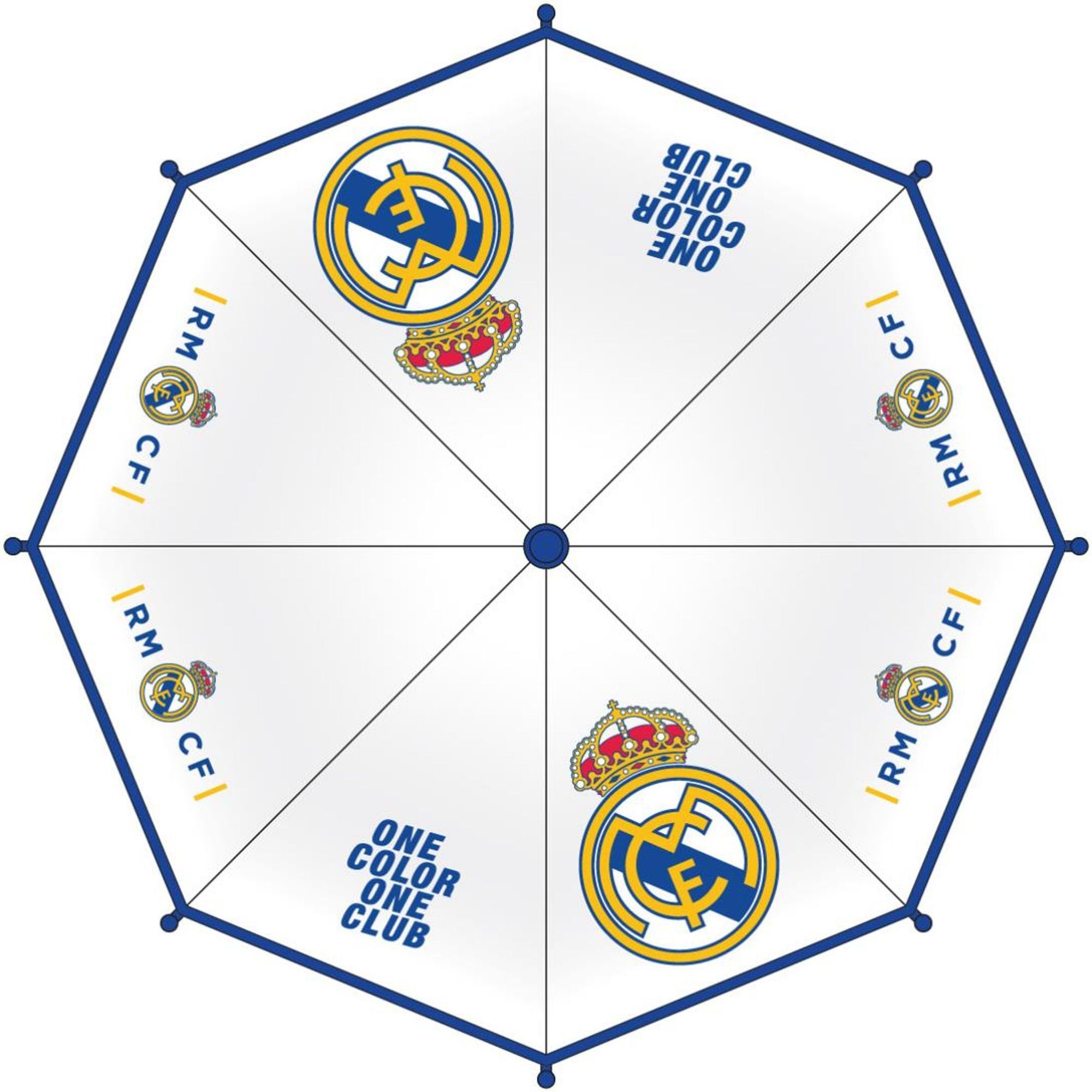 Paraguas Manual Poe Burbuja Real Madrid