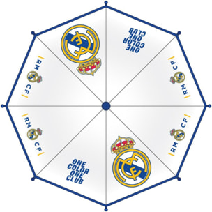 Paraguas Manual Poe Burbuja Real Madrid