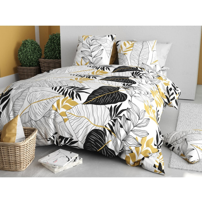 Parure housse de couette coton Moana