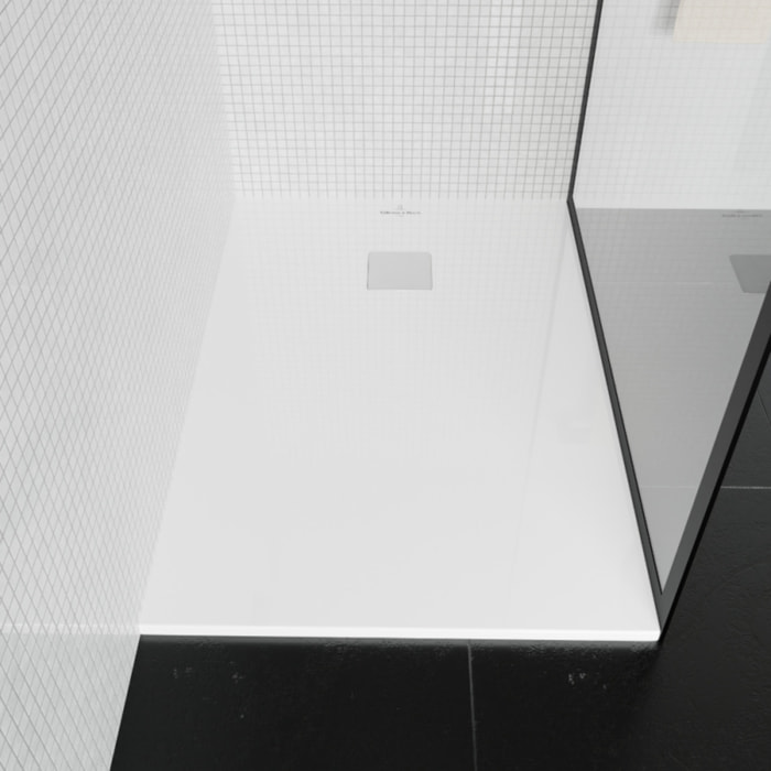 Receveur découpable Exclusive blanc