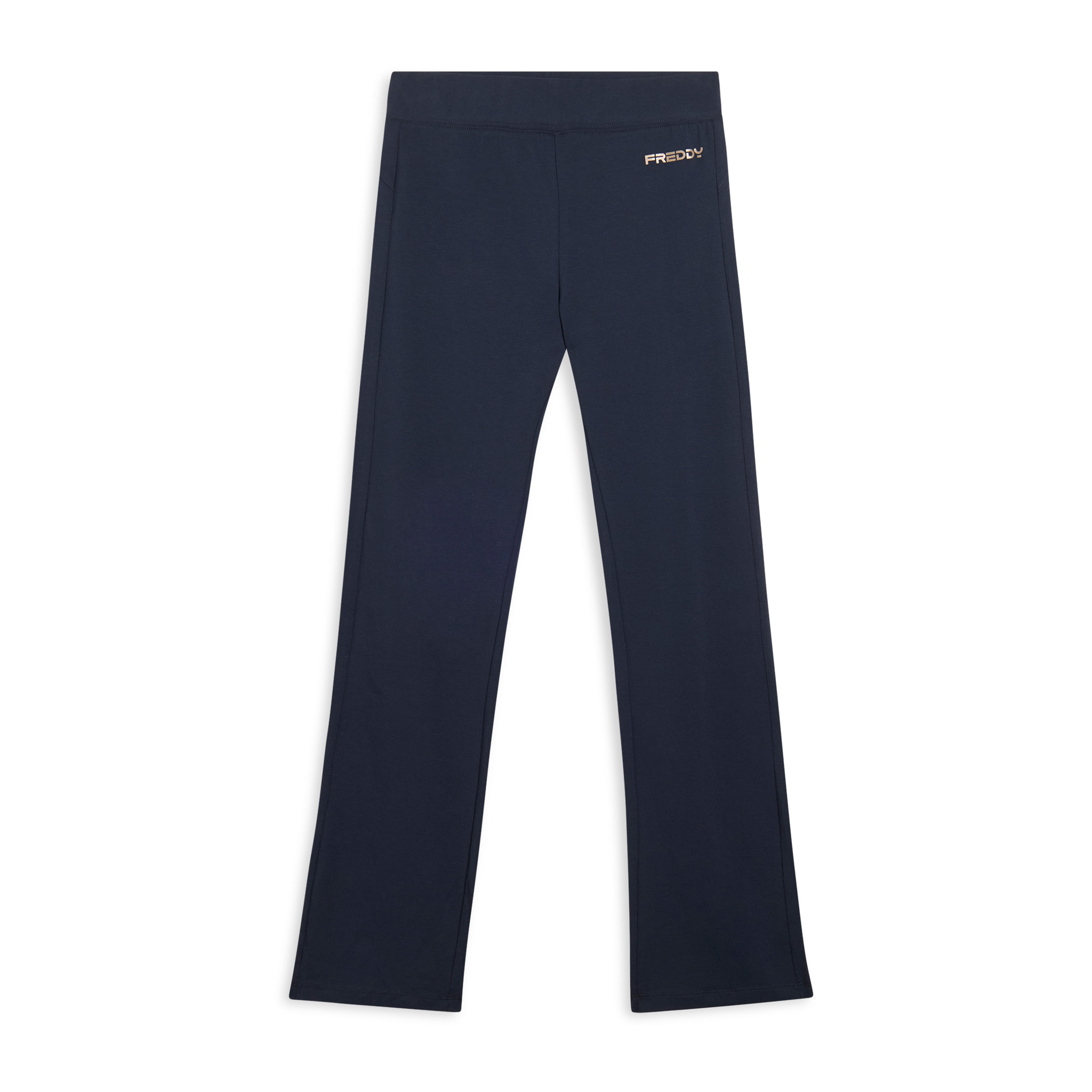 Leggings mini flare con carré a cuore