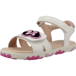 Sandalias Niña de la marca GEOX  modelo J SANDAL HAITI GIRL BLANCO