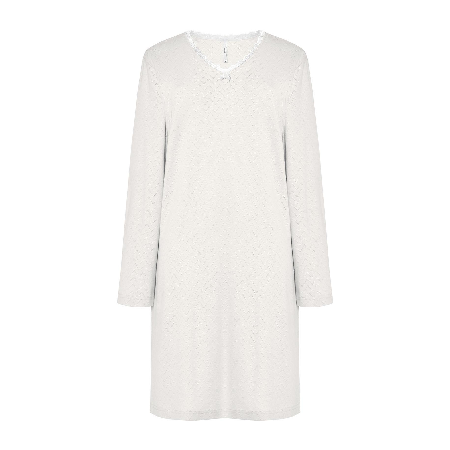 Camisón largo Marfil