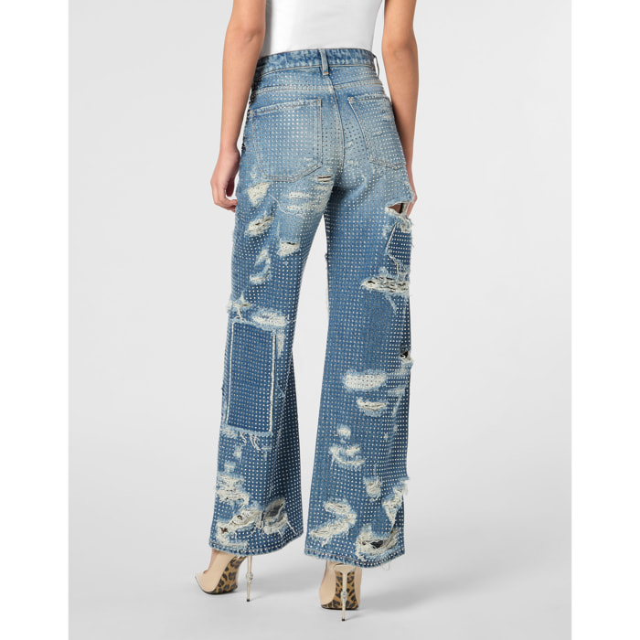 PHILIPP PLEIN Vaqueros Skater fit