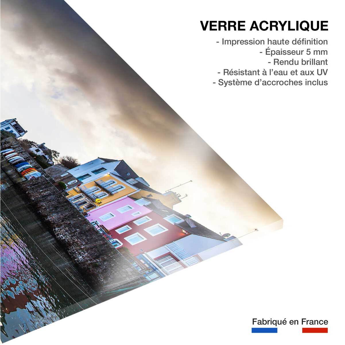 Tableau la ria de sauzon Tableau plexiglas