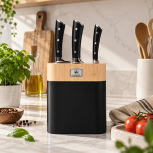 Bloc de 4 couteaux