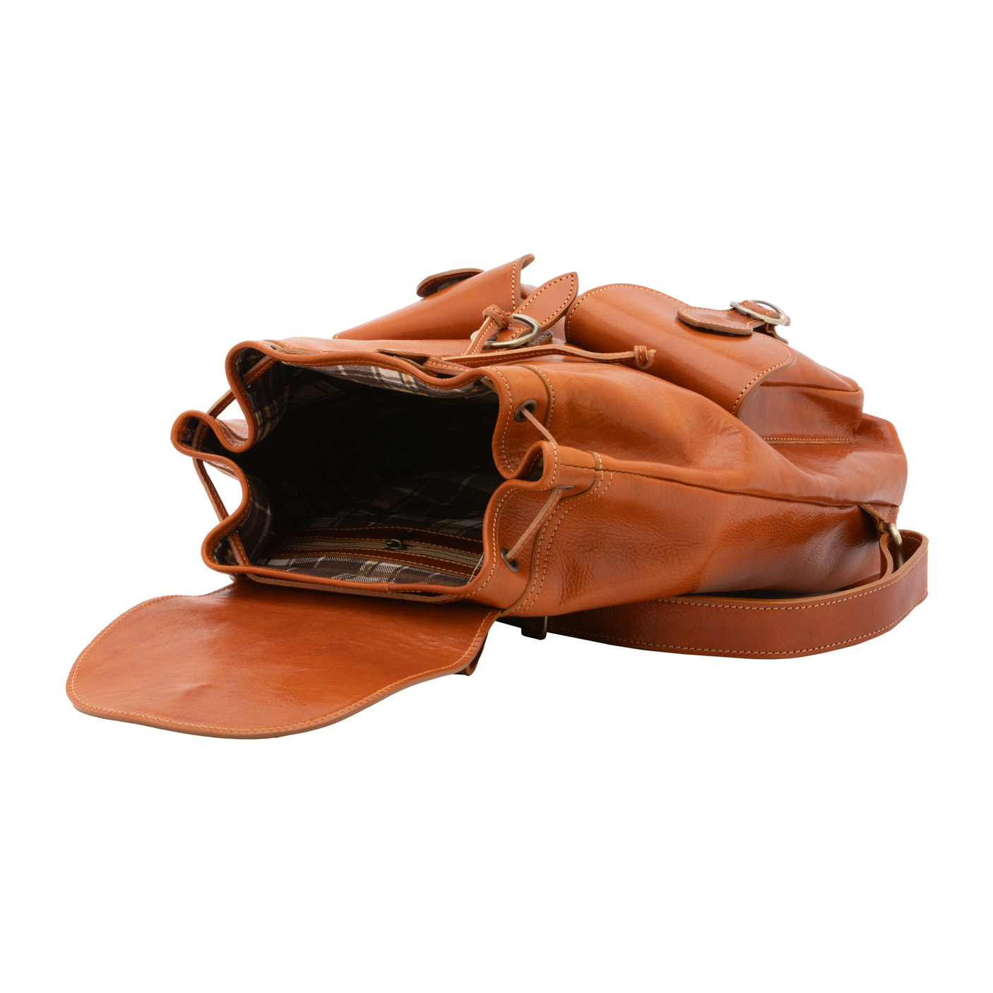 Borsa a spalla  da donna In Vera pelle Made in Italy 37x30x13 cm