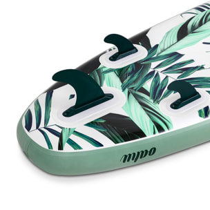 Tabla paddle surf hinchable FITFIU con accesorios y diseño tropical