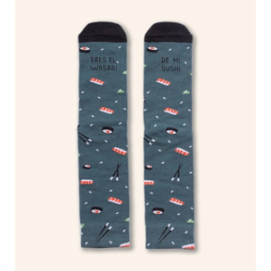 Calcetines "Eres el wasabi de mi sushi"