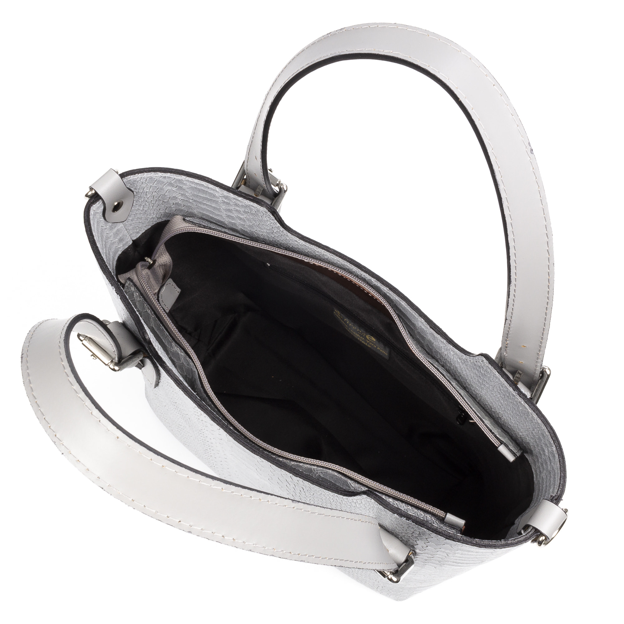 Arezzo Bolso tote Mujer.Piel auténtica Gamuza Grabado Serpiente