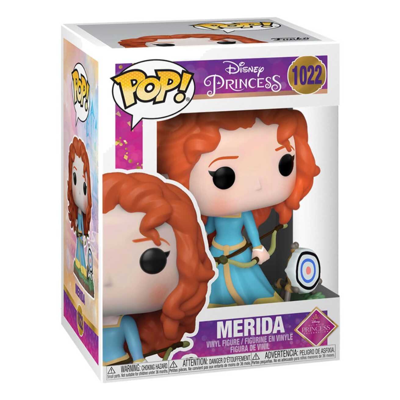 Disney: Ultimate Princess Pop! Disney Vinile Figura Merida (brave) 9 Cm Funko