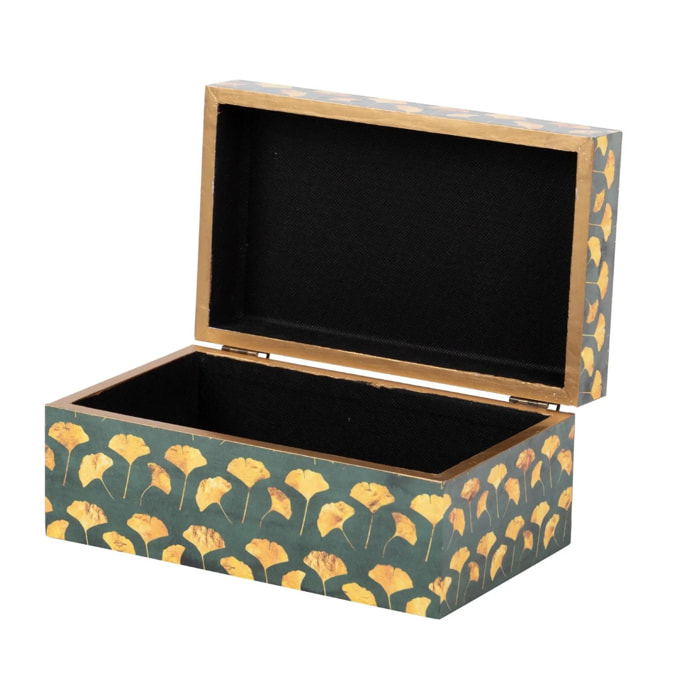 Set 2 Cajas Floral 25x15x11/20x12x8 Cm