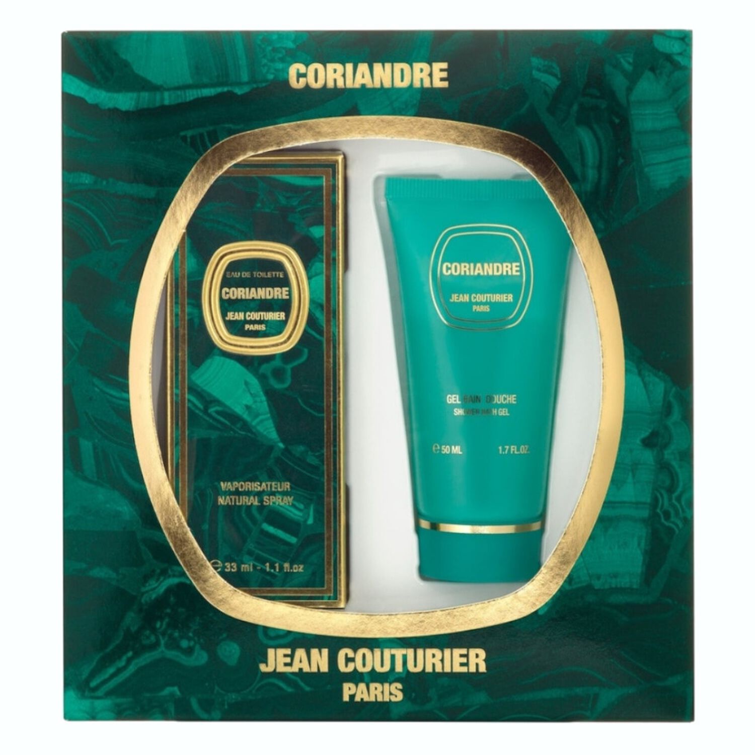 Coriandre - Coffret Eau de Toilette 33 ml + Gel Douche 50 ml