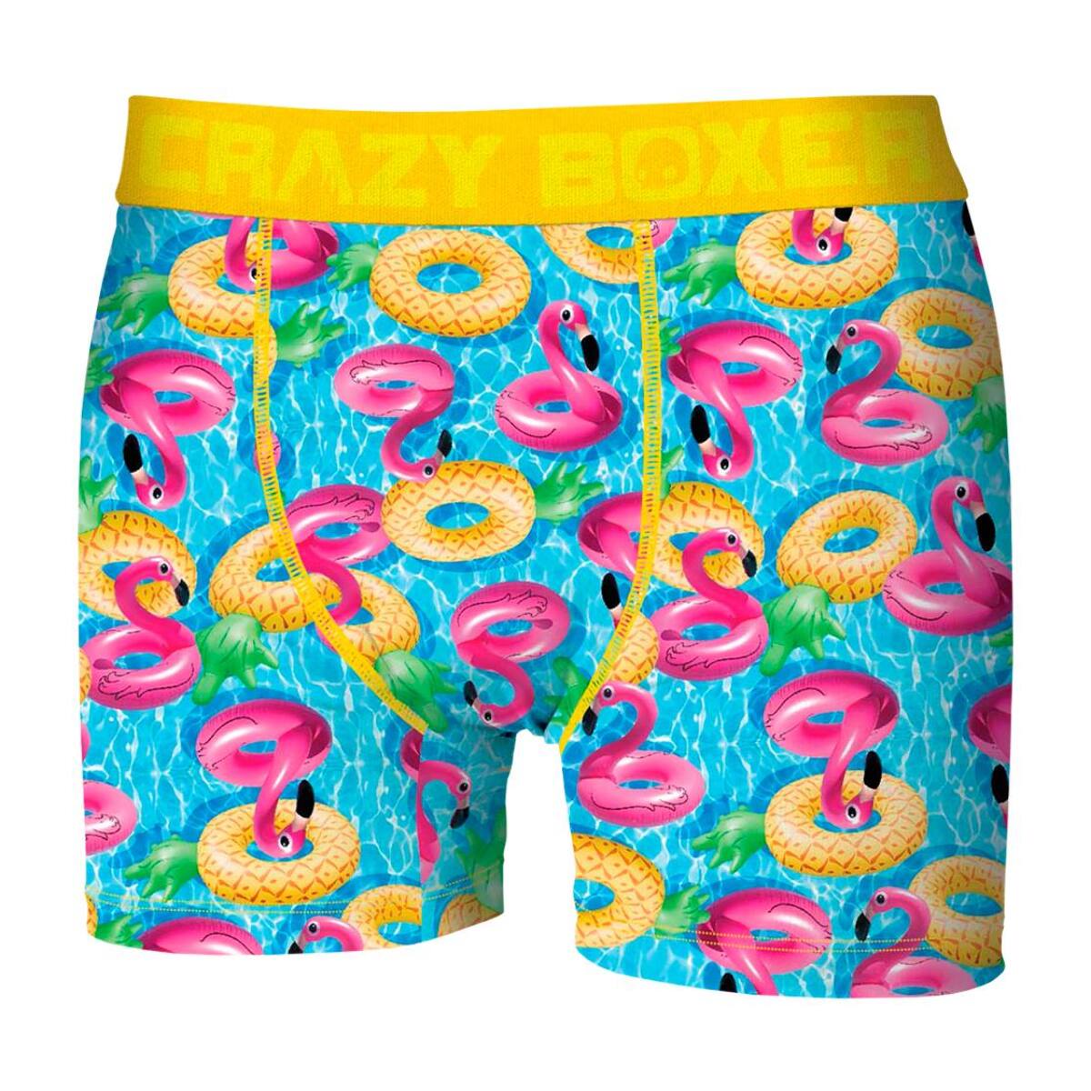 Calzoncillos Craxy boxer Flot flamingo para hombre