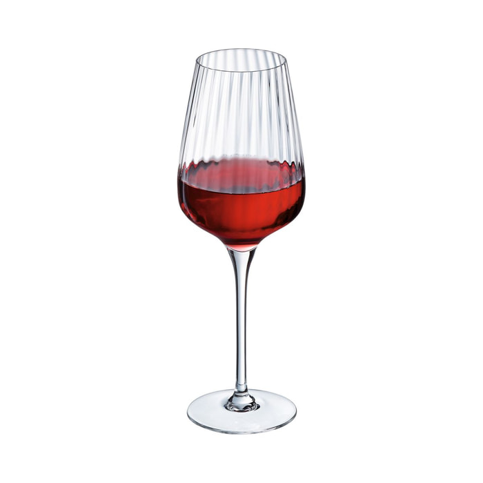 6 verres à pied 45 cl Symétrie - Chef&Sommelier