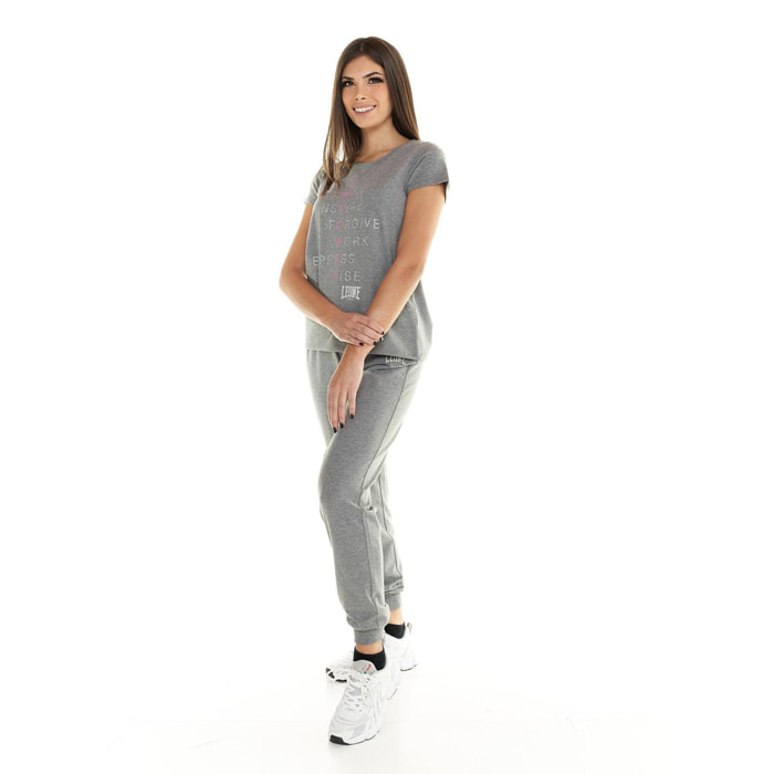 T-shirt Leone donna con maniche corte Leisure