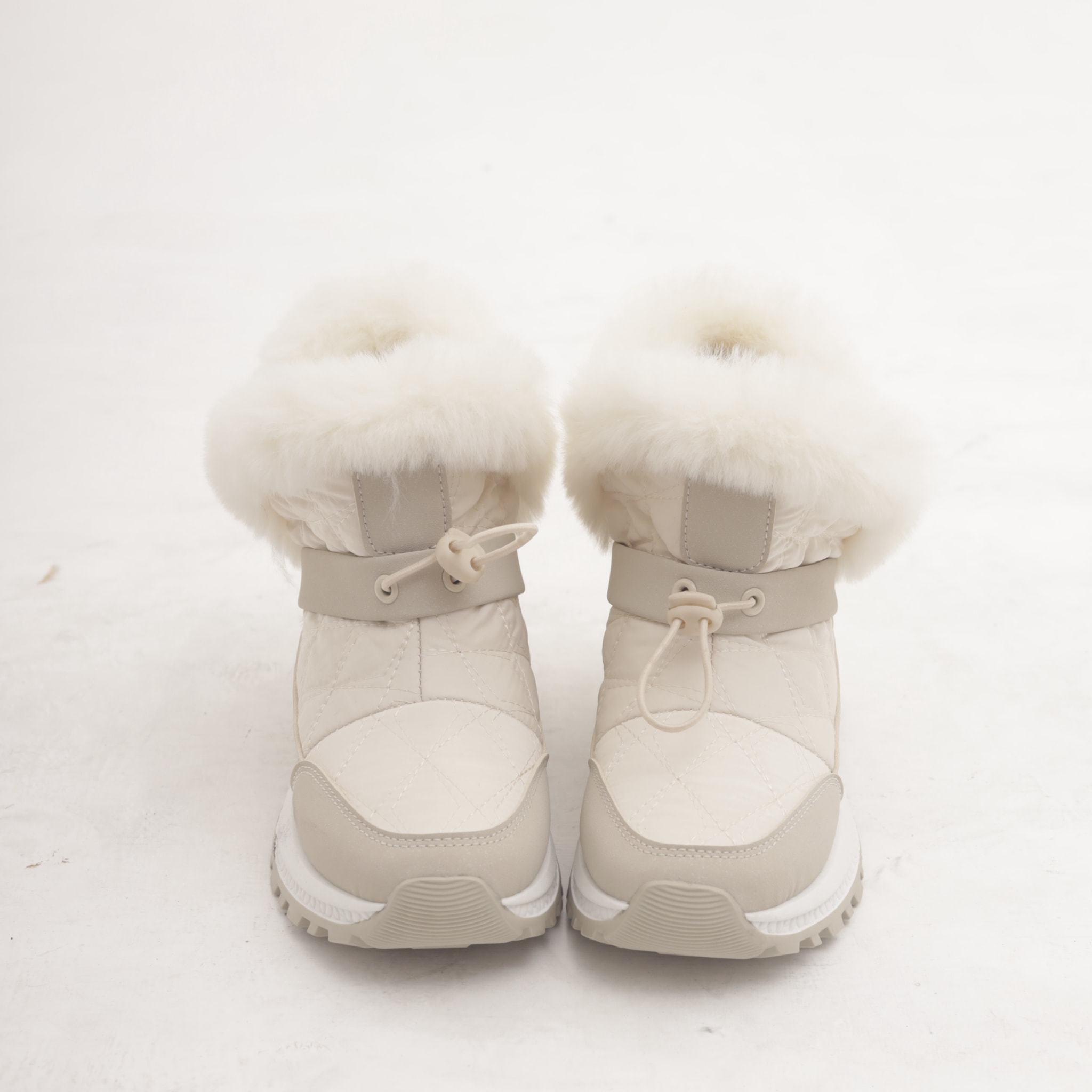 STIVALETTO SNEAKERS RUNNING BEIGE