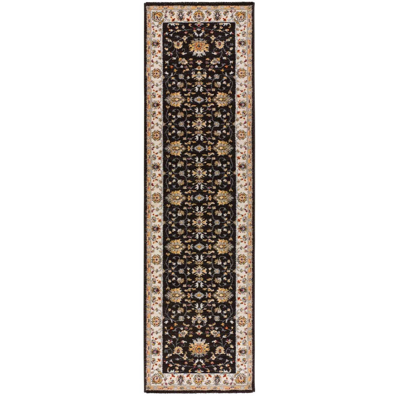 CLASSIC Alfombra estilo clásico de pelo corto en color antracita, varias medidas disponibles