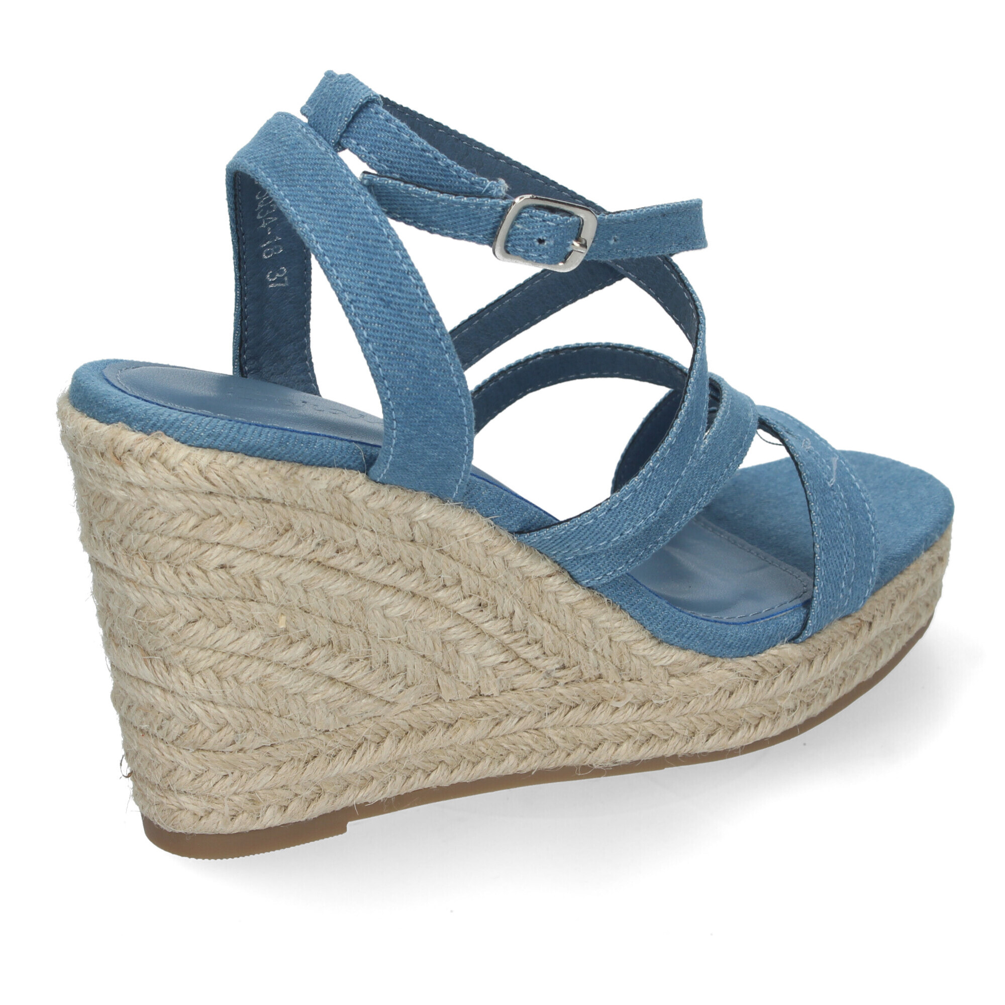 Sandalias de Cuña para Mujer con Tiras Cruzadas, Elegantes y Confortables