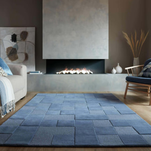 Tapis en laine moderne CHECKERBOARD