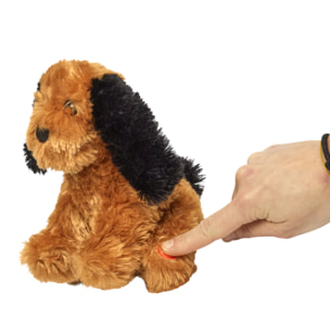 Peluche - JEUX 2 MOMES - Interactif - Danseur - Marron