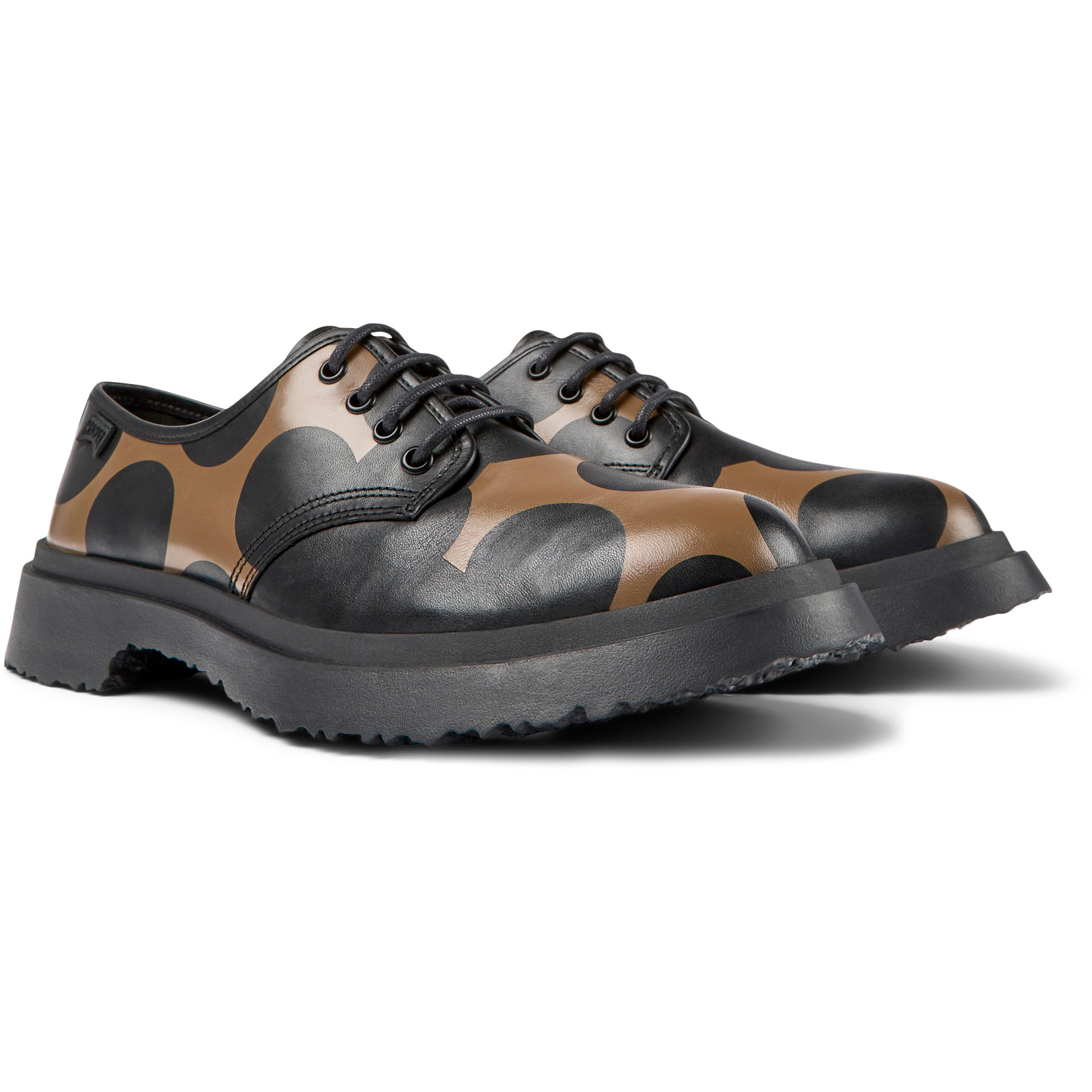 Scarpe stringate - CAMPER Walden Twins - Multicolore - Pelle liscia