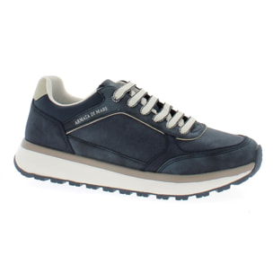 Armata di Mare Scarpe Uomo Sneakers Casual Stringate con Soletta Rimovibile in Memory Foam AMU S25D743 Navy