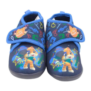 Pantofole chiuse Lampo 44 Gatti Blu Lui 44 Gatti Blu