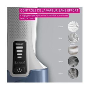 Défroisseur vapeur CALOR DT8722C0 Pure Force 2 en 1