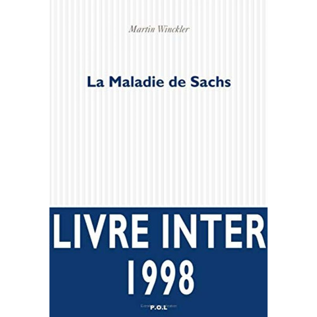 Winckler,Martin | La Maladie de Sachs | Livre d'occasion