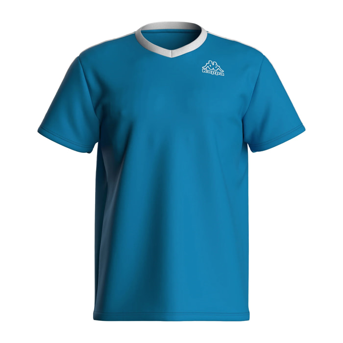 Kappa - Camisetas y tops Hombre Azul - Logo Iplorn
